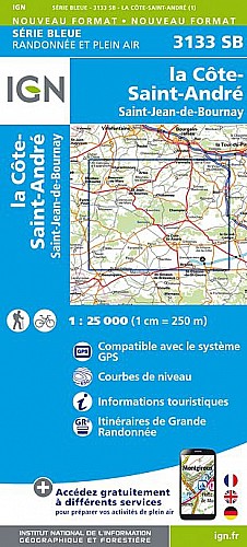3133SB - La-Côte-Saint-André / Saint-Jean-De-Bournay