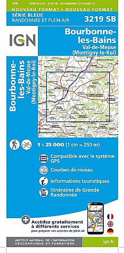 3219SB - Bourbonne-les-Bains / Val-de-Meuse / Montigny-Le-Roi 