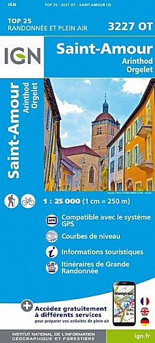 3227OT - Saint-Amour / Arinthod / Orgelet 3227OT - Saint-Amour / Arinthod / Orgelet