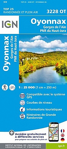 3228OT - Oyonnax / Gorges de l'Ain 