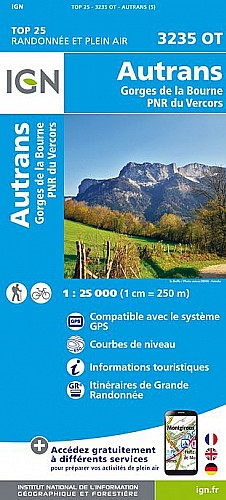 3235OT - Autrans/Gorges de la Bourne/PNR du Vercors 