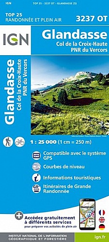 3237OT - Glandasse/Col de la Croix-Haute/PNR du Vercors 3237OT - Glandasse/Col de la Croix-Haute/PNR du Vercors
