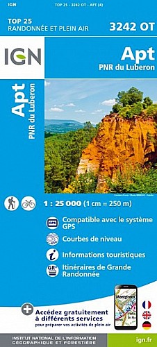 3242OT - Apt/PNR du Luberon 3242OT - Apt/PNR du Luberon