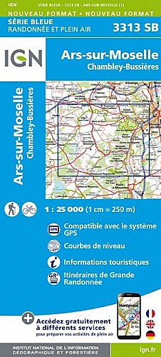 3313SB - Ars-sur-Moselle/Chambley-Bussières