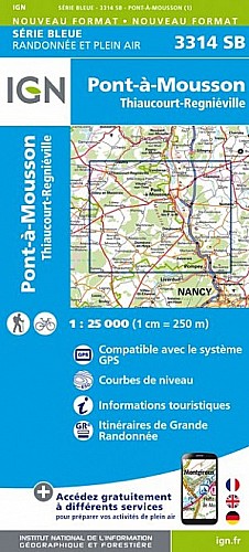 3314SB - Pont-à-Mousson/Thiaucourt-Régniéville