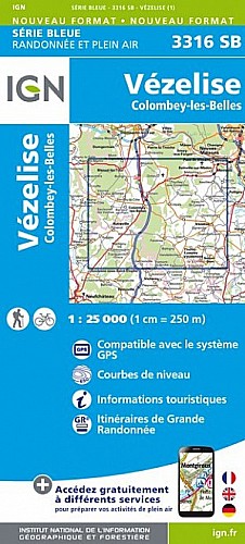3316SB - Vézelise/Colombey-les-Belles