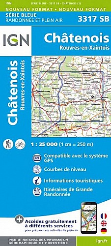 3317SB - Châtenois/Rouvres-en-Xaintois