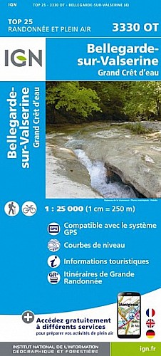 3330OT - Bellegarde-Sur-Valserine/Forêt Crêt d'Eau