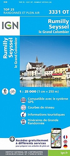 3331OT - Rumilly/Seyssel/Le Grand Colombier 