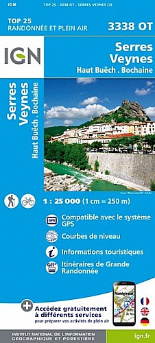 3338OT - Serres/Veynes/Haut Buëch/Bochaine 