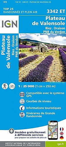 3342ET - Plateau de Valensole/Riez/Oraison/Pnr du Verdon