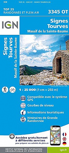 3345OT - Signes/Tourves/Massif de la Sainte-Baume 