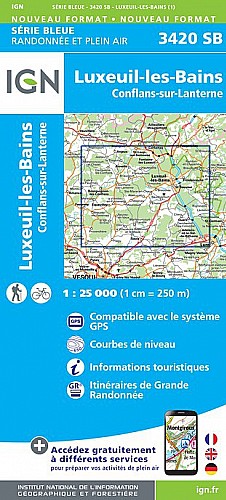 3420SB - LUXEUIL-LES-BAINS/CONFLANS-SUR-LANTERNE