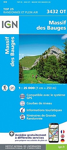 3432OT - Massif des Bauges
