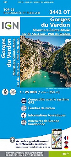 3442OT - Gorges-Du-Verdon / Moustiers-Sainte-Marie / Lac de Sainte-Croix 3442OT - Gorges-Du-Verdon / Moustiers-Sainte-Marie / Lac de Sainte-Croix