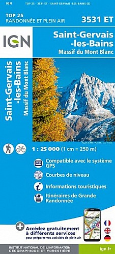 3531ET - Saint-Gervais-les-Bains/Massif du Mont-Blanc 