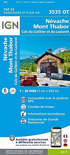 3535OT - Nevache/Mont Thabor/Cols du Galibier et du Lautaret 