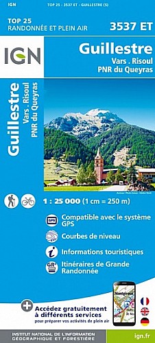 3537ET - Guillestre/Vars/Risoul/Pnr du Queyras 3537ET - Guillestre/Vars/Risoul/Pnr du Queyras