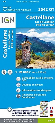 3542OT - Castellane / Lac de Castillon 3542OT - Castellane / Lac de Castillon