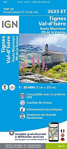 3633ET - Tignes / Val-D'Isère / Haute-Maurienne / Pn de la Vanoise 