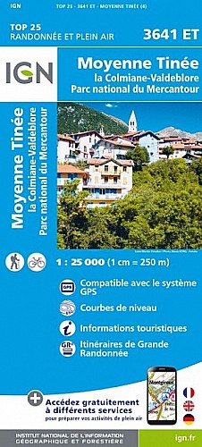 3641ET - Moyenne Tinee / La Colmiane / Valdeblore / PN du Mercantour 3641ET - Moyenne Tinee / La Colmiane / Valdeblore / PN du Mercantour