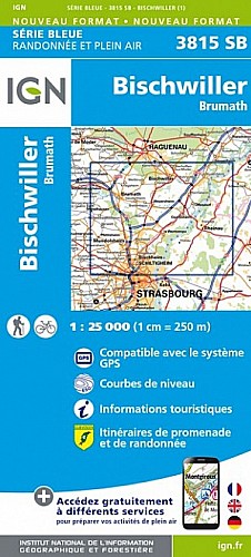 3815SB - BISCHWILLER / BRUMATH (Club Vosgien)