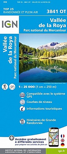 3841OT - Vallee de la Roya / Vallee des Merveilles / PN du Mercantour