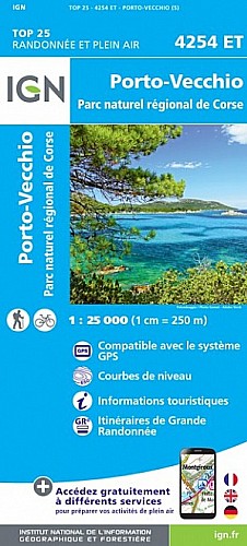 4254ET - Porto-Vecchio / Pnr de la Corse 4254ET - Porto-Vecchio / Pnr de la Corse